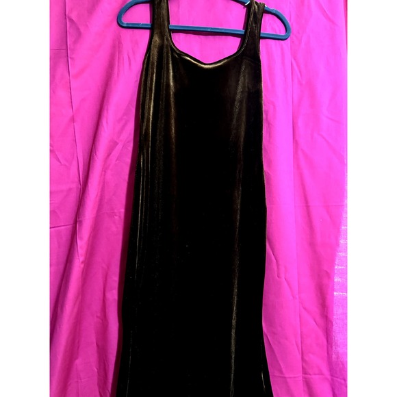 Paradise Feeling Velvet Midi Dress | Size Large - Picture 4 of 5